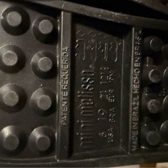 Mini Melissa Kids Black Sandals/ Brave +Turma Do Pudding - Picture 3 of 3